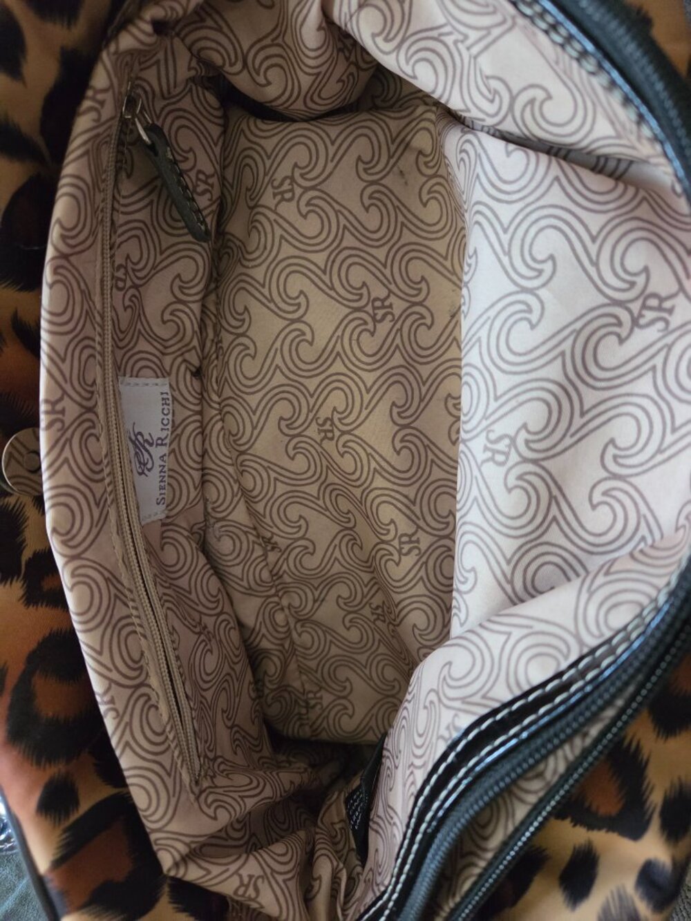 Sienna Ricchi Leopard Print Shoulder Bag View 4